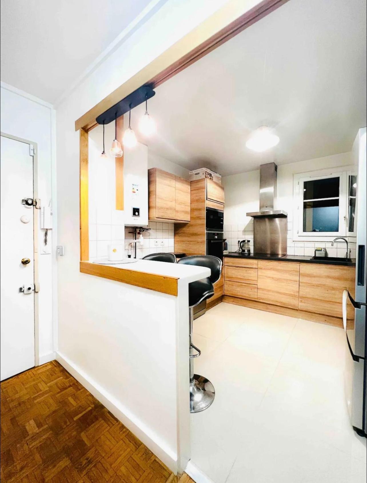 Modern 2 Bedroom Apartment Near Paris Metro, Giant Flat Screen Tv 85 Inches, Balcony, Free Parking 塞纳河畔伊夫里 外观 照片