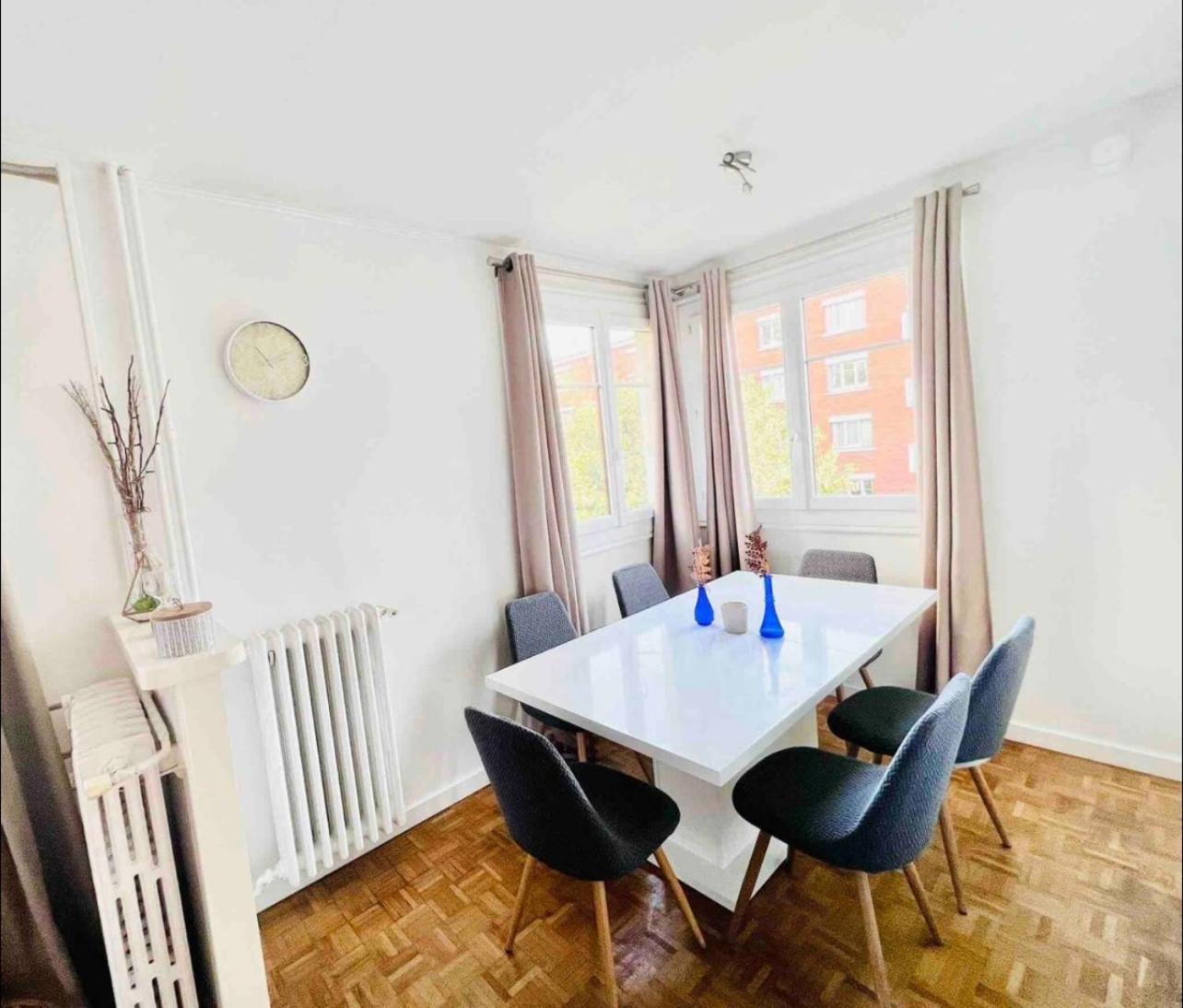 Modern 2 Bedroom Apartment Near Paris Metro, Giant Flat Screen Tv 85 Inches, Balcony, Free Parking 塞纳河畔伊夫里 外观 照片
