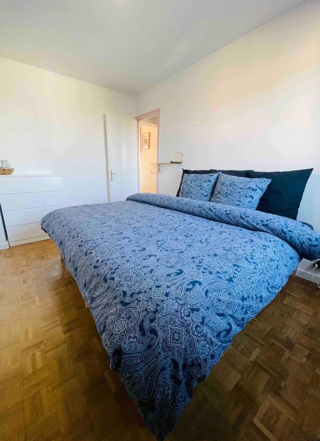 Modern 2 Bedroom Apartment Near Paris Metro, Giant Flat Screen Tv 85 Inches, Balcony, Free Parking 塞纳河畔伊夫里 外观 照片